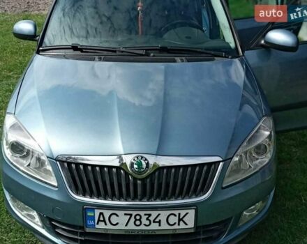 Синій Шкода Фабія, об'ємом двигуна 1.2 л та пробігом 260 тис. км за 5600 $, фото 1 на Automoto.ua