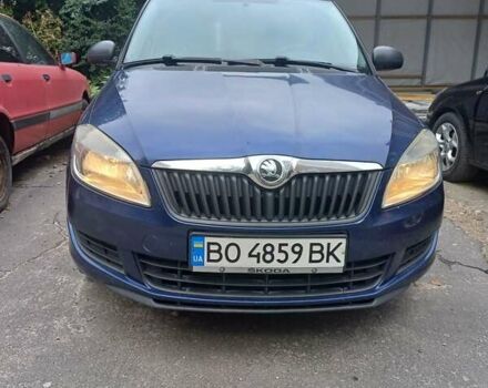 Синій Шкода Фабія, об'ємом двигуна 1.2 л та пробігом 233 тис. км за 4200 $, фото 1 на Automoto.ua