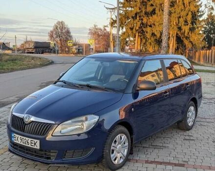 Синий Шкода Фабия, объемом двигателя 1.6 л и пробегом 209 тыс. км за 5150 $, фото 1 на Automoto.ua