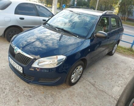 Синій Шкода Фабія, об'ємом двигуна 1.2 л та пробігом 246 тис. км за 5400 $, фото 1 на Automoto.ua