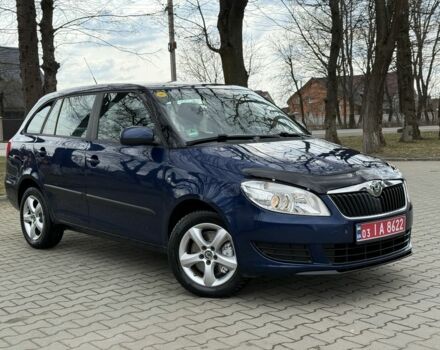 Синий Шкода Фабия, объемом двигателя 1.2 л и пробегом 115 тыс. км за 6950 $, фото 1 на Automoto.ua