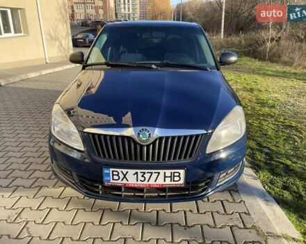 Синий Шкода Фабия, объемом двигателя 1.6 л и пробегом 241 тыс. км за 5100 $, фото 1 на Automoto.ua