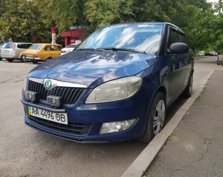 Синій Шкода Фабія, об'ємом двигуна 1.2 л та пробігом 378 тис. км за 4100 $, фото 1 на Automoto.ua