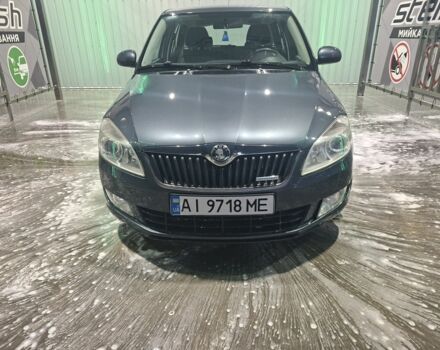 Синий Шкода Фабия, объемом двигателя 1.2 л и пробегом 244 тыс. км за 4750 $, фото 1 на Automoto.ua