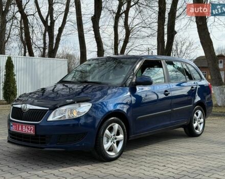 Синій Шкода Фабія, об'ємом двигуна 1.2 л та пробігом 115 тис. км за 6950 $, фото 1 на Automoto.ua