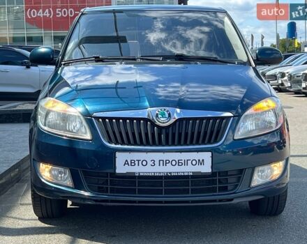 Синий Шкода Фабия, объемом двигателя 1.39 л и пробегом 192 тыс. км за 5555 $, фото 1 на Automoto.ua
