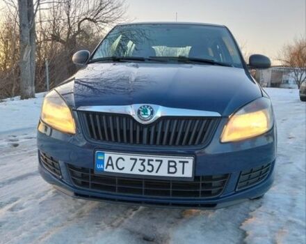Синій Шкода Фабія, об'ємом двигуна 1.6 л та пробігом 221 тис. км за 5700 $, фото 1 на Automoto.ua