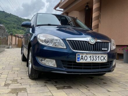 Шкода Фабія 2012 у Тячеве на Automoto.ua Синій Шкода Фабія, об'ємом двигуна 1.2 л та пробігом 247 тис. км за 6200 $, фото 1 на Automoto.ua