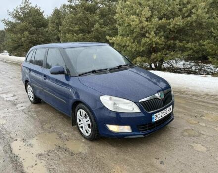 Синий Шкода Фабия, объемом двигателя 1.6 л и пробегом 266 тыс. км за 5900 $, фото 1 на Automoto.ua