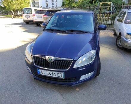 Синий Шкода Фабия, объемом двигателя 1.4 л и пробегом 235 тыс. км за 4499 $, фото 1 на Automoto.ua