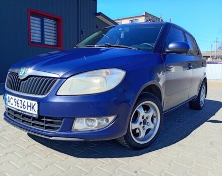 Синий Шкода Фабия, объемом двигателя 1.4 л и пробегом 575 тыс. км за 3900 $, фото 1 на Automoto.ua