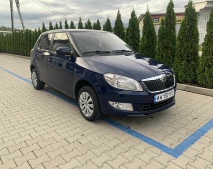 Синий Шкода Фабия, объемом двигателя 1.4 л и пробегом 186 тыс. км за 6200 $, фото 1 на Automoto.ua