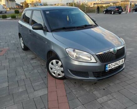 Синий Шкода Фабия, объемом двигателя 1.2 л и пробегом 250 тыс. км за 5500 $, фото 1 на Automoto.ua