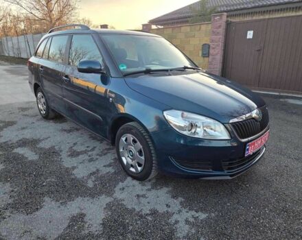 Синій Шкода Фабія, об'ємом двигуна 1.4 л та пробігом 242 тис. км за 6850 $, фото 1 на Automoto.ua