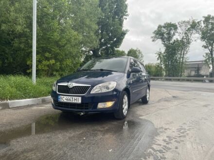 Шкода Фабія 2012 у Львові на Automoto.ua Синій Шкода Фабія, об'ємом двигуна 1.6 л та пробігом 280 тис. км за 4800 $, фото 1 на Automoto.ua