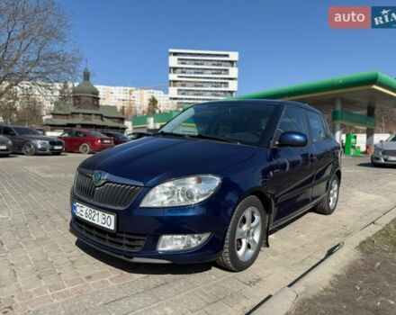 Синий Шкода Фабия, объемом двигателя 1.2 л и пробегом 281 тыс. км за 4999 $, фото 1 на Automoto.ua