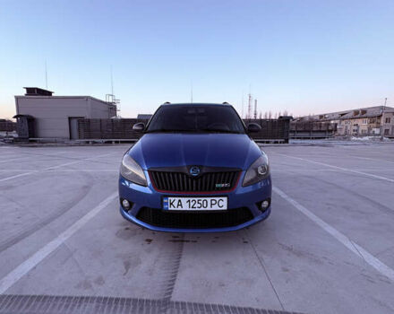 Синий Шкода Фабия, объемом двигателя 1.42 л и пробегом 201 тыс. км за 8000 $, фото 1 на Automoto.ua