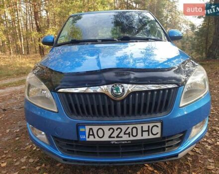 Синий Шкода Фабия, объемом двигателя 1.2 л и пробегом 192 тыс. км за 6200 $, фото 1 на Automoto.ua
