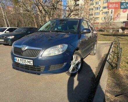 Синій Шкода Фабія, об'ємом двигуна 1.6 л та пробігом 210 тис. км за 6200 $, фото 1 на Automoto.ua