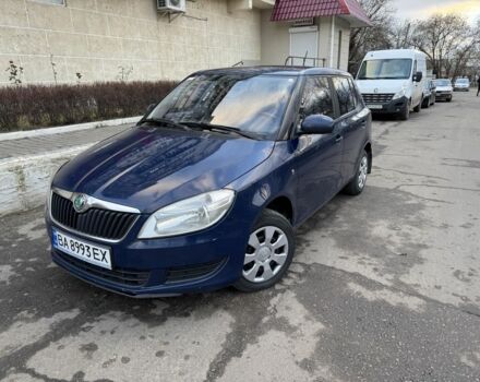 Синий Шкода Фабия, объемом двигателя 1.4 л и пробегом 285 тыс. км за 4700 $, фото 1 на Automoto.ua