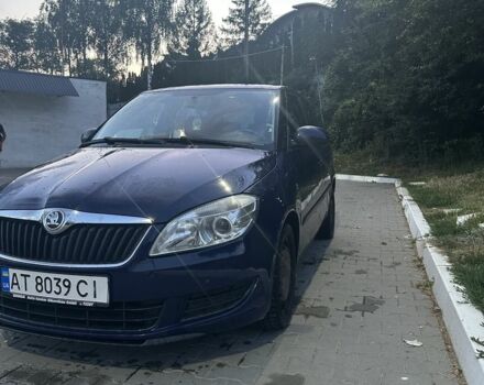 Синий Шкода Фабия, объемом двигателя 1.6 л и пробегом 350 тыс. км за 4900 $, фото 1 на Automoto.ua
