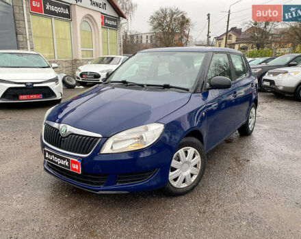 Синій Шкода Фабія, об'ємом двигуна 1.4 л та пробігом 283 тис. км за 5790 $, фото 1 на Automoto.ua