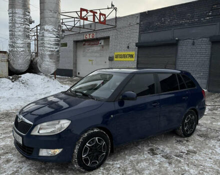 Синий Шкода Фабия, объемом двигателя 1.6 л и пробегом 320 тыс. км за 5800 $, фото 1 на Automoto.ua