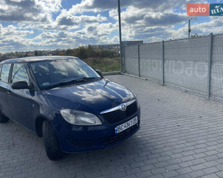 Синий Шкода Фабия, объемом двигателя 1.39 л и пробегом 366 тыс. км за 4150 $, фото 1 на Automoto.ua