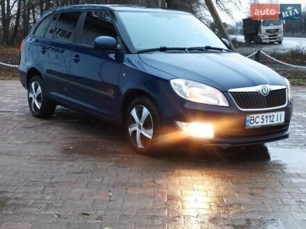 Шкода Фабия 2013 в Хмельницком на Automoto.ua Синий Шкода Фабия, объемом двигателя 1.4 л и пробегом 225 тыс. км за 5450 $, фото 1 на Automoto.ua