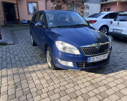 Синий Шкода Фабия, объемом двигателя 1.2 л и пробегом 217 тыс. км за 5800 $, фото 1 на Automoto.ua