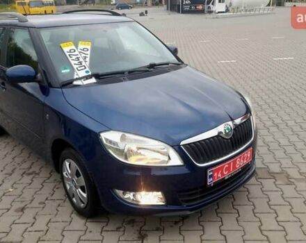 Синій Шкода Фабія, об'ємом двигуна 1.2 л та пробігом 180 тис. км за 5850 $, фото 1 на Automoto.ua