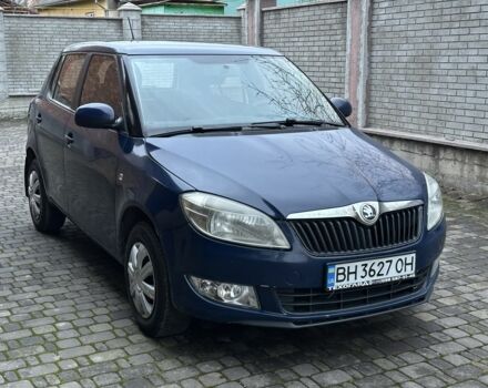 Синий Шкода Фабия, объемом двигателя 1.4 л и пробегом 262 тыс. км за 4299 $, фото 1 на Automoto.ua