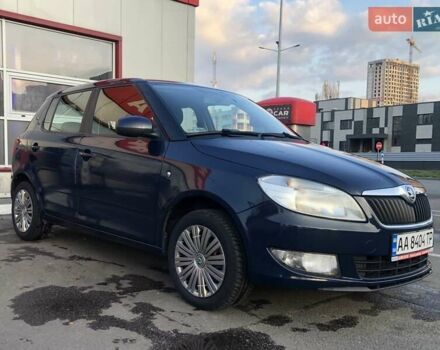 Синий Шкода Фабия, объемом двигателя 1.6 л и пробегом 297 тыс. км за 6500 $, фото 1 на Automoto.ua