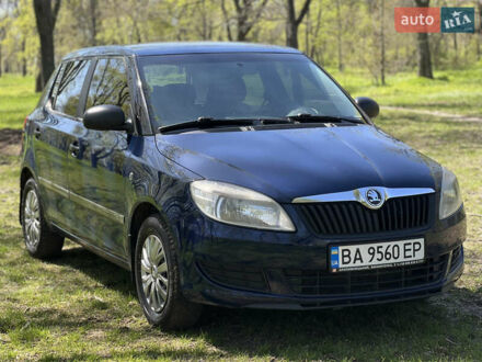 Синий Шкода Фабия, объемом двигателя 1.2 л и пробегом 275 тыс. км за 4950 $, фото 1 на Automoto.ua