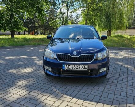 Синий Шкода Фабия, объемом двигателя 1.2 л и пробегом 94 тыс. км за 8200 $, фото 1 на Automoto.ua