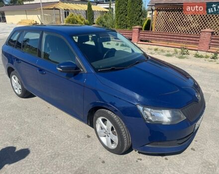 Синий Шкода Фабия, объемом двигателя 1.2 л и пробегом 127 тыс. км за 7400 $, фото 1 на Automoto.ua