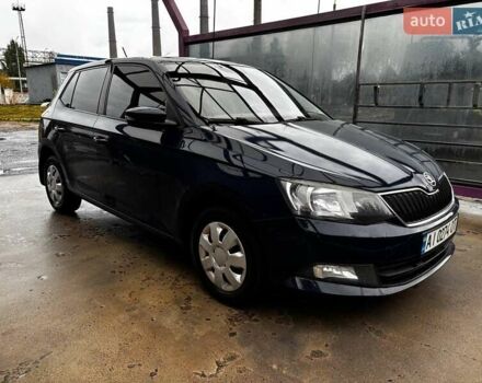 Синий Шкода Фабия, объемом двигателя 1.2 л и пробегом 200 тыс. км за 5700 $, фото 1 на Automoto.ua
