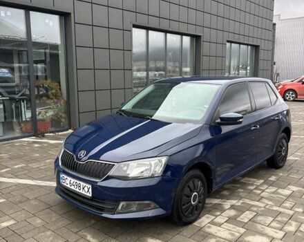Синий Шкода Фабия, объемом двигателя 1.2 л и пробегом 200 тыс. км за 6500 $, фото 1 на Automoto.ua