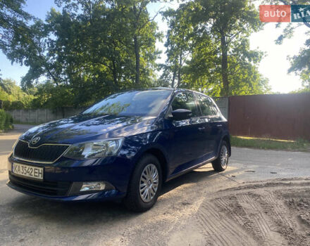 Синій Шкода Фабія, об'ємом двигуна 1.2 л та пробігом 119 тис. км за 7150 $, фото 1 на Automoto.ua