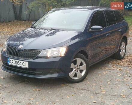 Синий Шкода Фабия, объемом двигателя 1.2 л и пробегом 128 тыс. км за 6999 $, фото 1 на Automoto.ua
