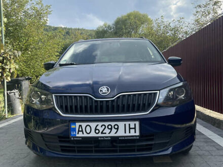 Шкода Фабія 2016 у Сваляве на Automoto.ua Синій Шкода Фабія, об'ємом двигуна 1.42 л та пробігом 316 тис. км за 7500 $, фото 1 на Automoto.ua