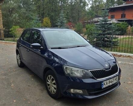 Синий Шкода Фабия, объемом двигателя 1.2 л и пробегом 130 тыс. км за 7599 $, фото 1 на Automoto.ua