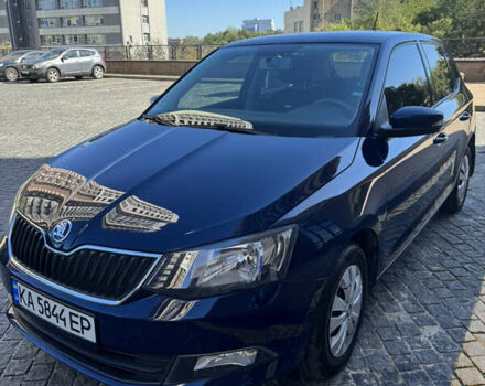 Синий Шкода Фабия, объемом двигателя 1.2 л и пробегом 158 тыс. км за 7300 $, фото 1 на Automoto.ua