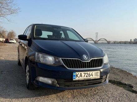 Синий Шкода Фабия, объемом двигателя 1.2 л и пробегом 210 тыс. км за 6100 $, фото 1 на Automoto.ua