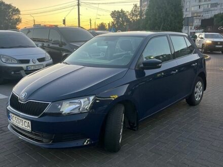 Синій Шкода Фабія, об'ємом двигуна 1 л та пробігом 77 тис. км за 9841 $, фото 1 на Automoto.ua