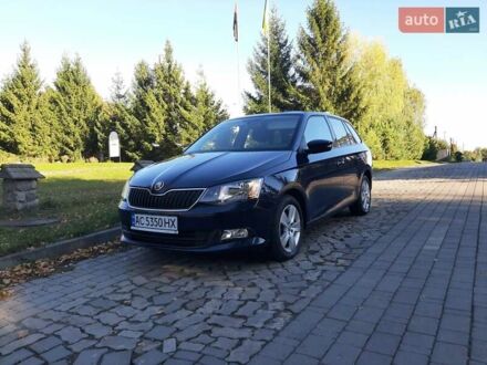 Синий Шкода Фабия, объемом двигателя 1.4 л и пробегом 263 тыс. км за 9200 $, фото 1 на Automoto.ua