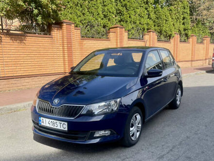 Синій Шкода Фабія, об'ємом двигуна 1 л та пробігом 66 тис. км за 7950 $, фото 1 на Automoto.ua
