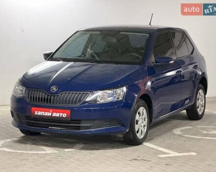 Синий Шкода Фабия, объемом двигателя 1 л и пробегом 139 тыс. км за 7300 $, фото 1 на Automoto.ua