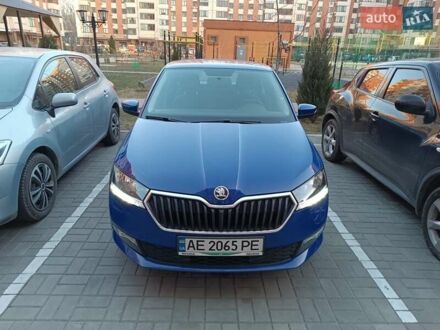 Шкода Фабия 2020 в Днепре (Днепропетровске) на Automoto.ua Синий Шкода Фабия, объемом двигателя 1 л и пробегом 55 тыс. км за 10200 $, фото 1 на Automoto.ua