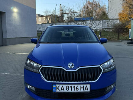 Синий Шкода Фабия, объемом двигателя 1 л и пробегом 82 тыс. км за 11900 $, фото 1 на Automoto.ua